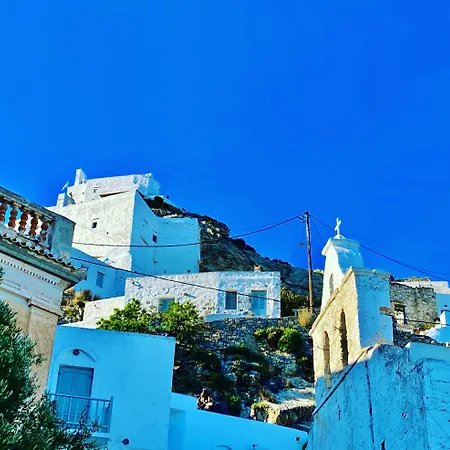School House With Panoramic View Serifos Town