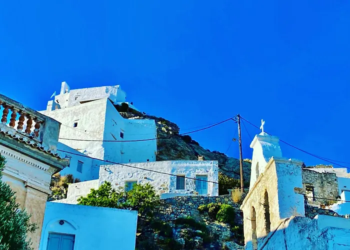 School House With Panoramic View Serifos Town